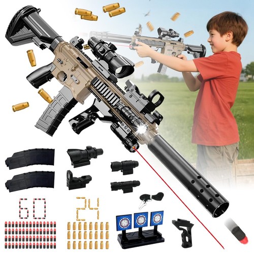 M416 soft bullet toy - soft, gun