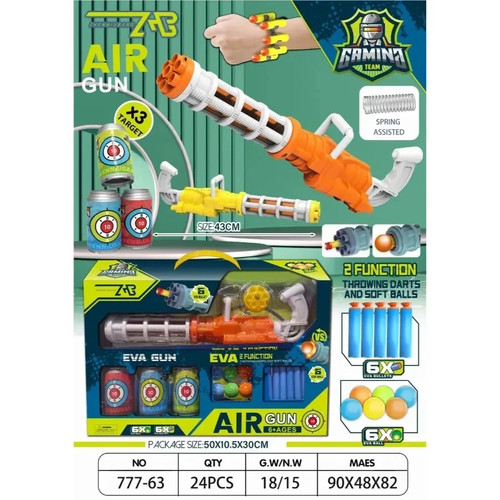Soft bullet gun launcher - soft,