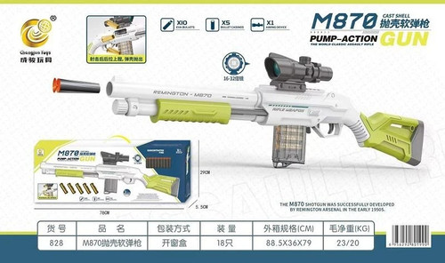 Nerf m870 pump - m870, shell