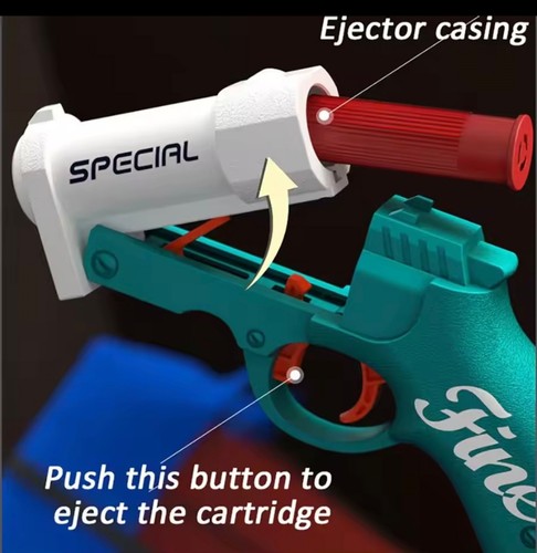 Nurf like shell - ejecting, toy