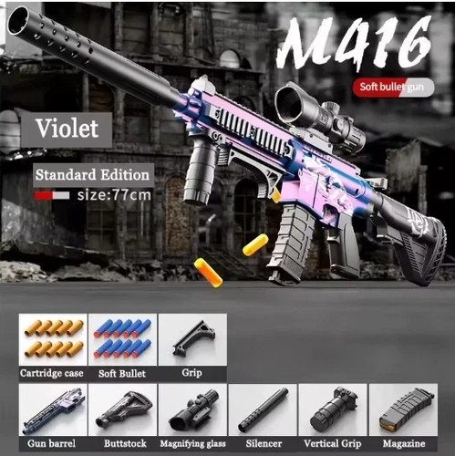 M416 toy gun shell - m416, ejecting