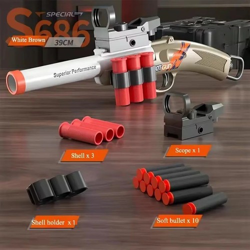 Shell ejecting soft - shell, bullet
