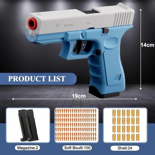 Soft bullet toy gun shell - bullet,