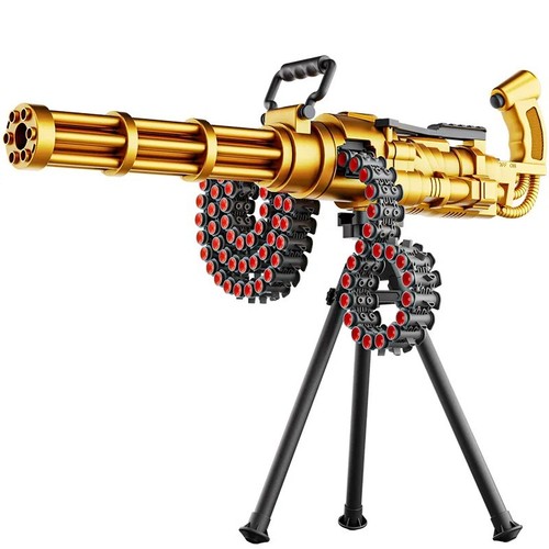 Gold gatling toy - gatling,